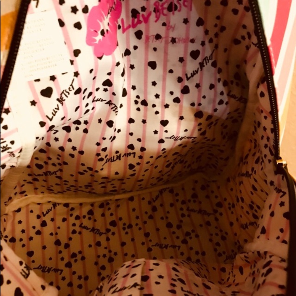 🌺Betsey Johnson Rainbow Panda Backpack&Coin purse - Picture 3 of 7